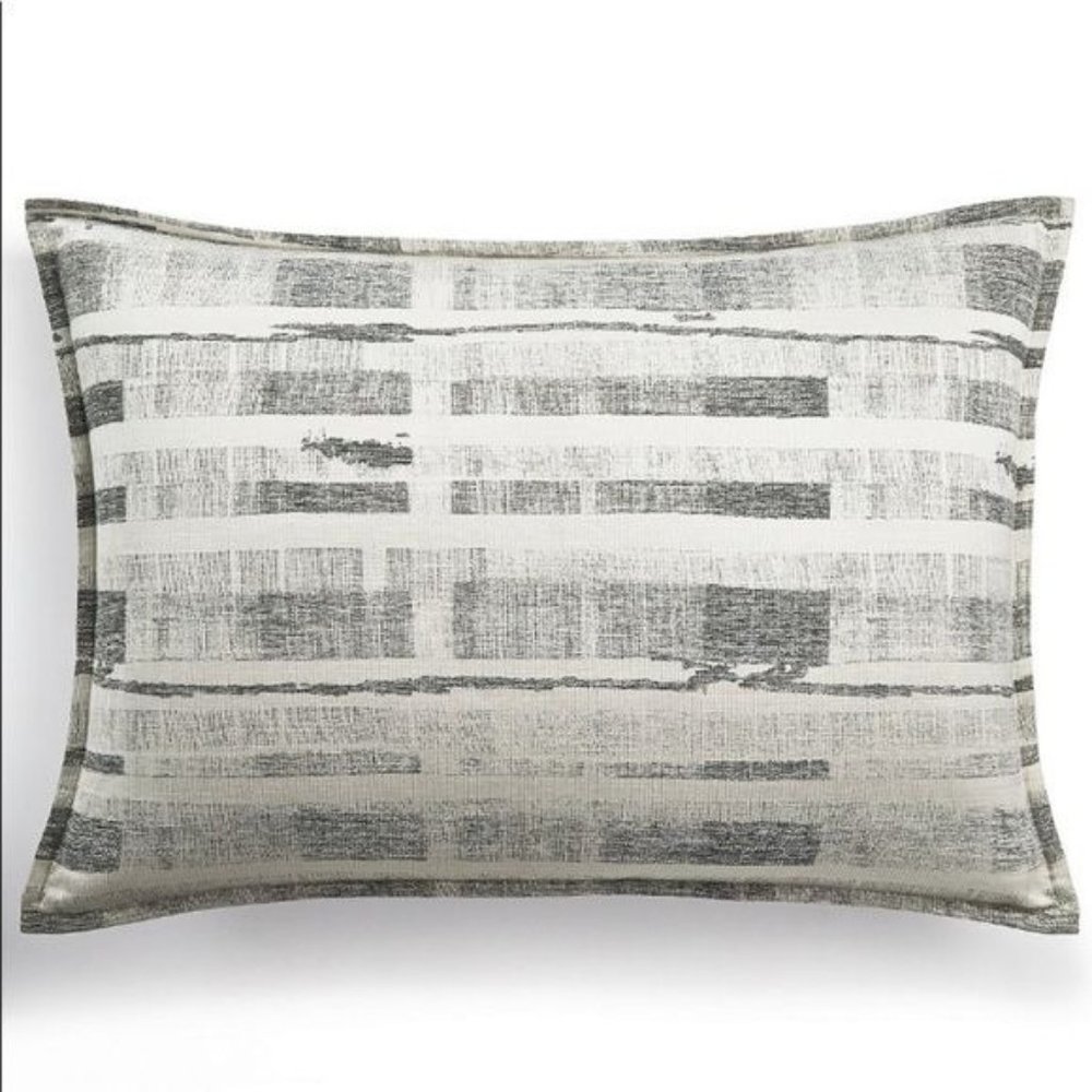 - *Broken Stripe Euro Sham, 26” X 26”